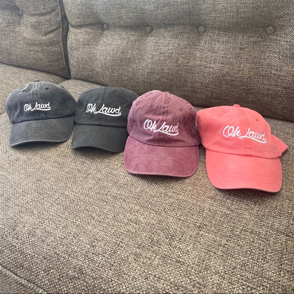 OhLawd Dad Hats Caps